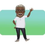 Ajith Perakum Jayasinghe in cartoon