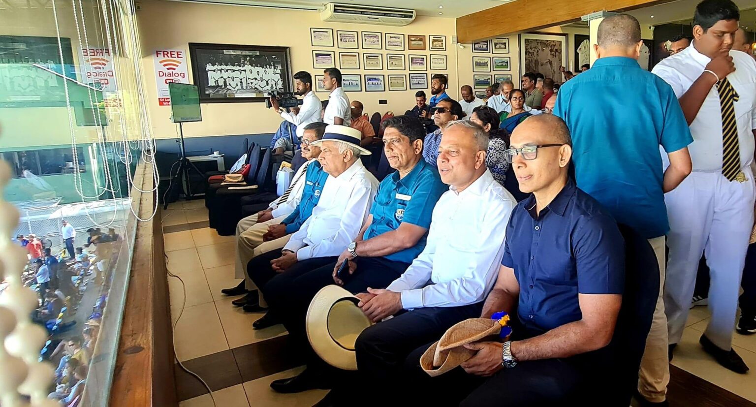 Ranil at big match