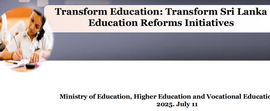 Educational Reforms