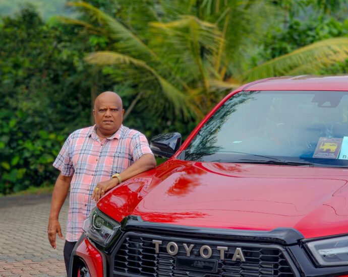 Jagath Withana vehicle
