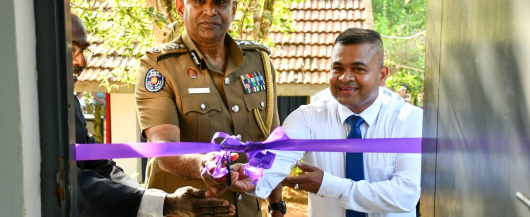 Priyantha Weerasuriya, IGP, in his school