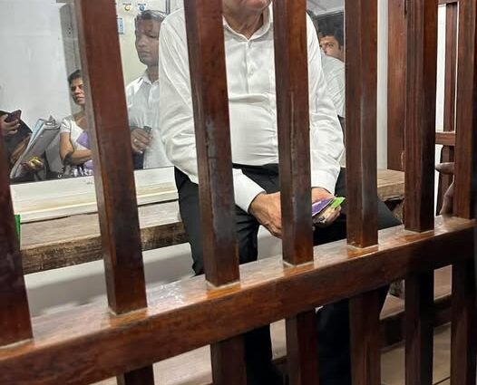 Ranil behind bar