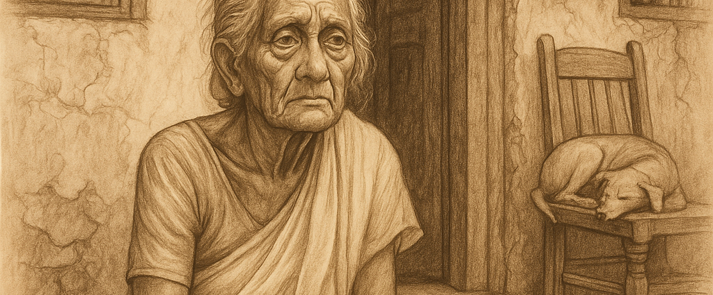 Elderly Tamil Woman